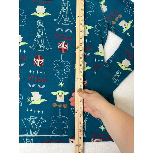 Hanna Andersson Star Wars Baby Yoda Grogu Christmas Organic Cotton Womens L/XL - Picture 11 of 11